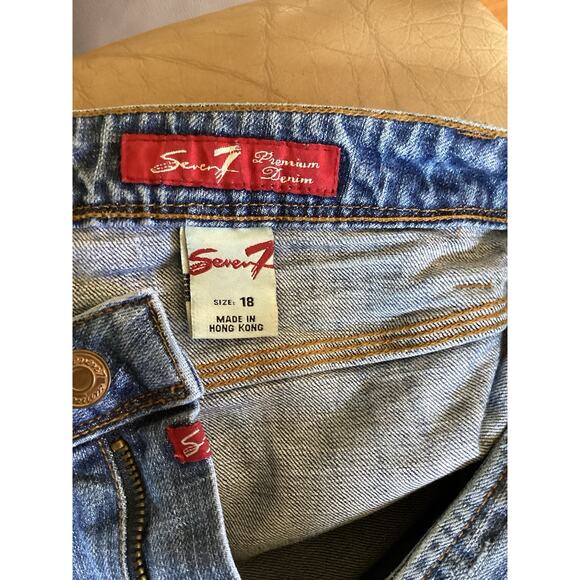 Seven Jeans Women’s Boot Cut Seqin Pocket Size 18 - Picture 5 of 7